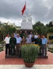 Lãnh đạo tỉnh và huyện Cư Jút thăm, chúc tết đồn biên phòng Đắk Ken