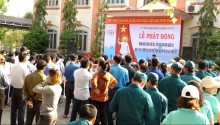 UBND huyện Cư Jút: Tổ chức lễ phát động tháng hoạt động TDTT cho mọi người và ngày chạy Olympic vì sức khỏe toàn dân năm 2023