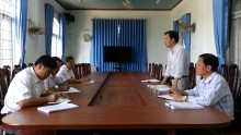 Hội ND huyện Cư Jút kiểm tra công tác chuẩn bị đại hội ND
