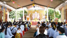 Đại lễ phật đản – phật lịch 2023-2567 ở chùa Huệ Đức, huyện Cư Jút