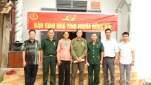 Hội CCB tỉnh Đăk Nông: Trao nhà “Tình nghĩa đồng đội”