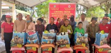 Hội Chữ thập đỏ huyện Cư Jút thực hiện sứ mệnh nhân đạo, từ thiện