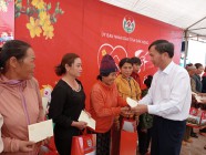 UBND tỉnh Đắk Nông thăm, tặng quà tết tại xã Ea Pô, huyện Cư Jut