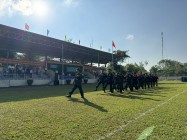 Huyện CưJút  tổ chức Lễ ra quân huấn luyện  năm 2024
