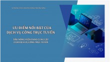 Cung cấp dịch vụ công trực tuyến và triển khai thanh toán trực tuyến đối với TTHC lĩnh vực Thông tin và Truyền thông trên Cổng Dịch vụ công tỉnh Đắk Nông