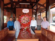 Huyện ủy thăm và chúc mừng các cơ sở phật giáo nhân dịp Lễ Phật đản, Phật lịch