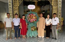 Đoàn công tác của Ban chỉ đạo Tôn giáo huyện CưJút: Thăm và chúc mừng các cơ sở phật giáo trên địa bàn huyện