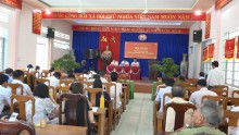 Đảng ủy thị trấn Ea T’ling tổ chức hội nghị sơ kết 6 tháng đầu năm 2024