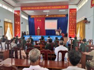 Hội CCB xã Nam Dong: Tổ chức kết nạp hội viên mới