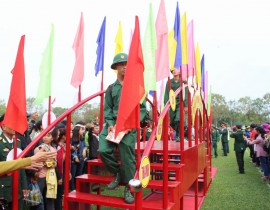 Lễ giao nhận quân năm 2018